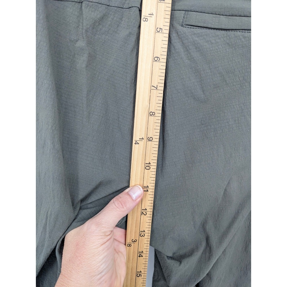 Athleta Trekkie North Jogger Pants Womens 6 Olive Green Gorpcore Drawstring - Picture 8 of 10